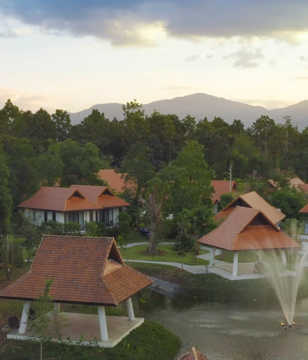 The Hills rehab chiang mai bird's view