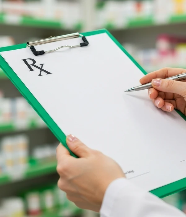 Zorgprofessional die officiële documentatie en opnameprocedures voorbereidt.