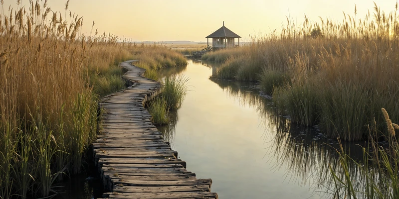 prachtig natuurlijk landschap